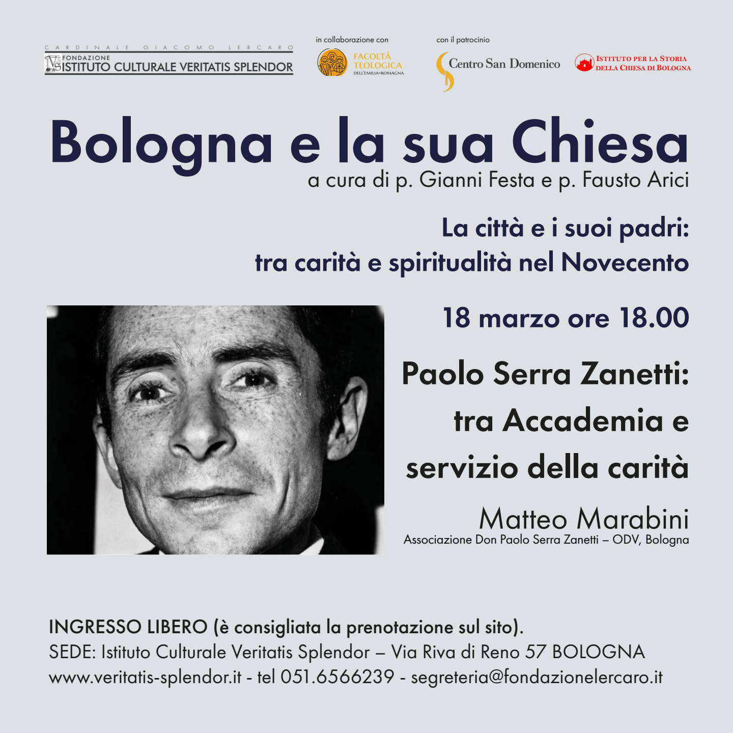 IVS Bologna e la sua Chiesa: don Paolo Serra Zanetti